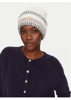Tommy Hilfiger Czapka Th Varsity Ski AW0AW16636 Écru ze sklepu MODIVO w kategorii Czapki zimowe damskie - zdjęcie 181042328