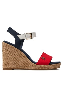 Tommy Hilfiger Espadryle FW0FW08053 Granatowy - id: 0000303756444 - marki Tommy Hilfiger - 181042399 Tommy Hilfiger Espadryle FW0FW08053 Granatowy ze sklepu MODIVO w kategorii Sandały damskie - zdjęcie 181042399