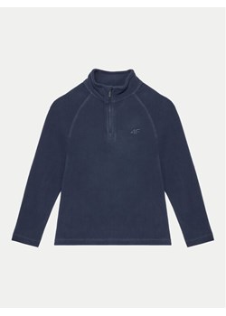4F Polar 4FJWAW24UFLEM050 Granatowy Regular Fit ze sklepu MODIVO w kategorii Bluzy chłopięce - zdjęcie 181042565