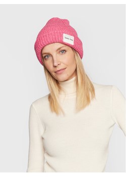 Tommy Jeans Czapka Elevated AW0AW14079 Różowy ze sklepu MODIVO w kategorii Czapki zimowe damskie - zdjęcie 181042638