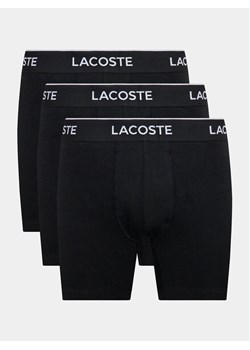 Lacoste Komplet 3 par bokserek 6H3420 Czarny Regular Fit ze sklepu MODIVO w kategorii Majtki męskie - zdjęcie 181042657