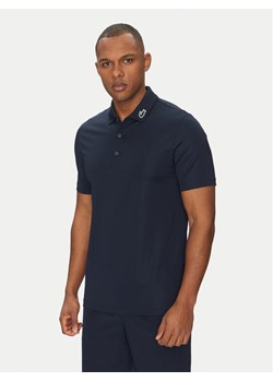 Lacoste Polo DH2341 Granatowy Regular Fit ze sklepu MODIVO w kategorii T-shirty męskie - zdjęcie 181042659