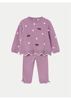 Mayoral Komplet sweter i spodnie materiałowe 2549 Różowy Regular Fit ze sklepu MODIVO w kategorii Komplety niemowlęce - zdjęcie 181042667