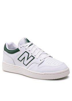New Balance Sneakersy BB480LGT Biały ze sklepu MODIVO w kategorii Buty sportowe męskie - zdjęcie 181042675