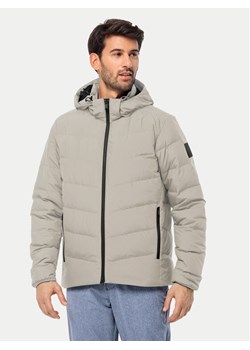 Jack Wolfskin Kurtka puchowa Colonius 1207431 Szary Regular Fit ze sklepu MODIVO w kategorii Kurtki męskie - zdjęcie 181042676