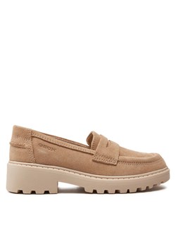 Geox Półbuty J Casey Girl J3620C 00022 C8182 S Beżowy ze sklepu MODIVO w kategorii Mokasyny dziecięce - zdjęcie 181042869