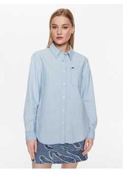 Lee Koszula L47ANQB06 112331351 Błękitny Regular Fit ze sklepu MODIVO w kategorii Koszule damskie - zdjęcie 181042979