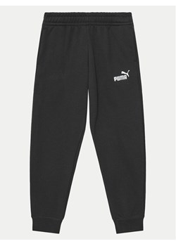 Puma Spodnie dresowe Ess No. 1 Logo 684914 Czarny Regular Fit ze sklepu MODIVO w kategorii Spodnie chłopięce - zdjęcie 181043216