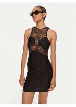 ROTATE Sukienka koktajlowa Tallia 112913100 Czarny Slim Fit ze sklepu MODIVO w kategorii Sukienki - zdjęcie 181043405