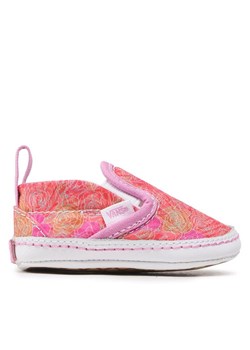 Vans Tenisówki Slip-On V Crib VN0A2XSLPT51 Różowy ze sklepu MODIVO w kategorii Buciki niemowlęce - zdjęcie 181043425