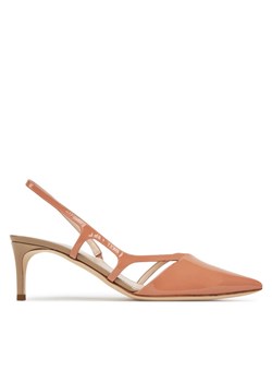 Pollini Sandały PA10105C0MPC160A Beżowy ze sklepu MODIVO w kategorii Sandały damskie - zdjęcie 181043427