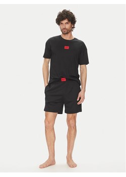 HUGO Piżama Galaxy 50540091 Czarny Relaxed Fit ze sklepu MODIVO w kategorii Piżamy męskie - zdjęcie 181043428