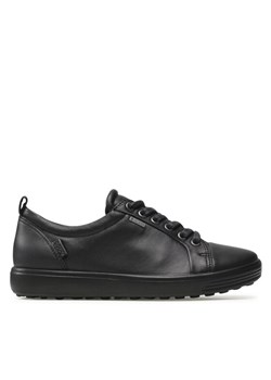 ECCO Sneakersy Soft 7 W GORE-TEX 44030301001 Czarny ze sklepu MODIVO w kategorii Półbuty damskie - zdjęcie 181043447