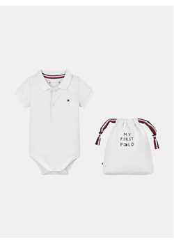 Tommy Hilfiger Body dziecięce KN0KN01984 Biały ze sklepu MODIVO w kategorii Body niemowlęce - zdjęcie 181043555