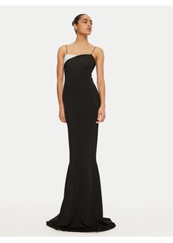 JACQUEMUS Sukienka wieczorowa 24E241KN358 Czarny Regular Fit ze sklepu MODIVO w kategorii Sukienki - zdjęcie 181043558