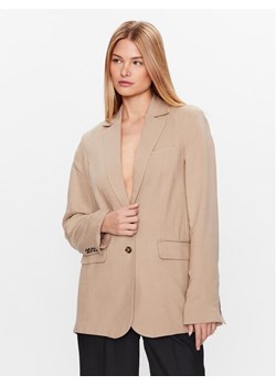 Herskind Marynarka Mercy 4821840 Beżowy Relaxed Fit ze sklepu MODIVO w kategorii Marynarki damskie - zdjęcie 181043565