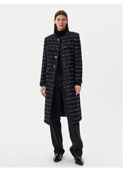 Karl Lagerfeld Jeans Płaszcz przejściowy A1W15022 Granatowy Regular Fit ze sklepu MODIVO w kategorii Płaszcze damskie - zdjęcie 181043576