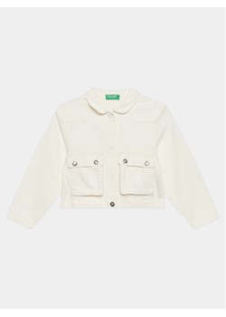 United Colors Of Benetton Kurtka jeansowa 22C2CN04D Écru Regular Fit - id: 0000303816339 - marki United Colors Of Benetton - 181043585 United Colors Of Benetton Kurtka jeansowa 22C2CN04D Écru Regular Fit ze sklepu MODIVO w kategorii Kurtki męskie - zdjęcie 181043585