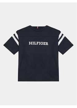 Tommy Hilfiger T-Shirt Varsity KB0KB08678 D Granatowy Regular Fit ze sklepu MODIVO w kategorii T-shirty chłopięce - zdjęcie 181043649