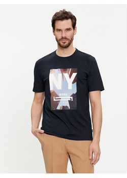 Boss T-Shirt Tiburt 511 50512110 Granatowy Regular Fit ze sklepu MODIVO w kategorii T-shirty męskie - zdjęcie 181043859