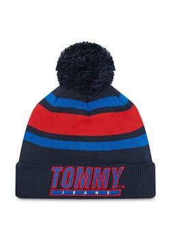Tommy Jeans Czapka Heritage Stadium AM0AM10582 Granatowy ze sklepu MODIVO w kategorii Czapki zimowe męskie - zdjęcie 181043958