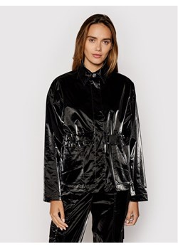 Remain Kurtka z imitacji skóry Ruth RM409 Czarny Regular Fit ze sklepu MODIVO w kategorii Kurtki damskie - zdjęcie 181044046