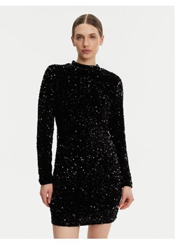 DKNY Sukienka koktajlowa P4ID6XQY Czarny Regular Fit ze sklepu MODIVO w kategorii Sukienki - zdjęcie 181044049