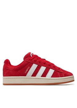 adidas Sneakersy Campus 00s H03474 Czerwony ze sklepu MODIVO w kategorii Buty sportowe damskie - zdjęcie 181044095