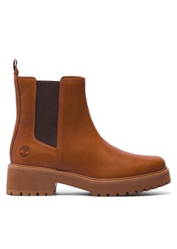 Timberland Sztyblety Carnaby Cool Basic Chlsea TB0A41E6F131 Brązowy ze sklepu MODIVO w kategorii Botki - zdjęcie 181044156