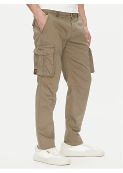 Aeronautica Militare Spodnie materiałowe 251PA1658CT3511 Khaki Regular Fit ze sklepu MODIVO w kategorii Spodenki męskie - zdjęcie 181044205