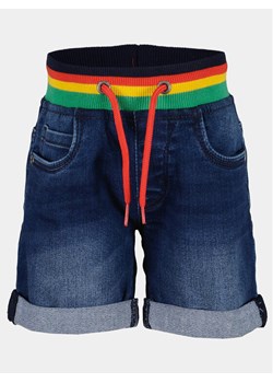 Blue Seven Szorty jeansowe 942527 X Granatowy Regular Fit ze sklepu MODIVO w kategorii Spodenki niemowlęce - zdjęcie 181044246