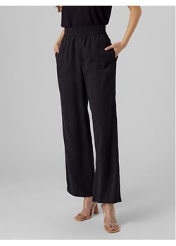 Vero Moda Spodnie materiałowe Carmen 10278926 Czarny Wide Leg ze sklepu MODIVO w kategorii Spodnie damskie - zdjęcie 181044269