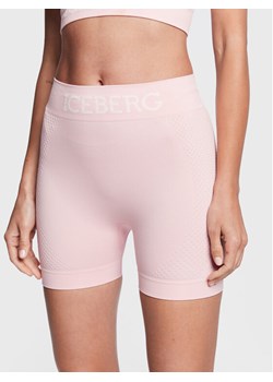 Iceberg Szorty sportowe E5I2P0DA216303 Różowy Slim Fit - id: 0000302089376 - marki Iceberg - 181044298 Iceberg Szorty sportowe E5I2P0DA216303 Różowy Slim Fit ze sklepu MODIVO w kategorii Szorty - zdjęcie 181044298