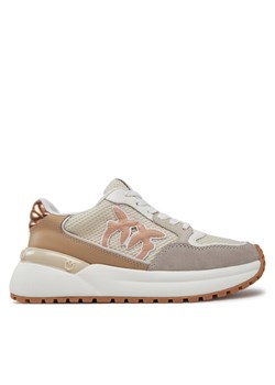 PINKO Sneakersy Gem 07 SS0055 P074 Beżowy ze sklepu MODIVO w kategorii Buty sportowe damskie - zdjęcie 181044299