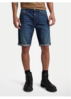 G-Star Raw Szorty jeansowe Mosa D24430-D538-G331 Granatowy Regular Fit ze sklepu MODIVO w kategorii Spodenki męskie - zdjęcie 181044359