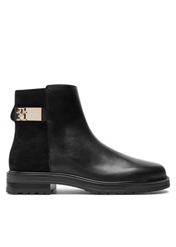 Tommy Hilfiger Botki FW0FW08336 Czarny ze sklepu MODIVO w kategorii Botki - zdjęcie 181044409