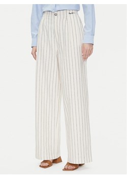 Pepe Jeans Spodnie materiałowe Herly PL211806 Beżowy Wide Leg ze sklepu MODIVO w kategorii Spodnie damskie - zdjęcie 181044416