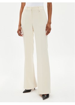 JOOP! Spodnie materiałowe 58 JW242P165 30042711 Beżowy Slim Fit ze sklepu MODIVO w kategorii Spodnie damskie - zdjęcie 181044418