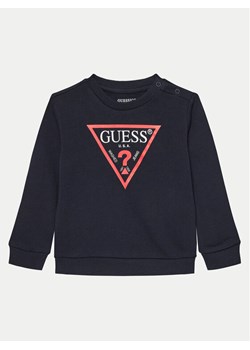Guess Bluza N73Q10 KAUG0 Granatowy Regular Fit ze sklepu MODIVO w kategorii Bluzy chłopięce - zdjęcie 181044476