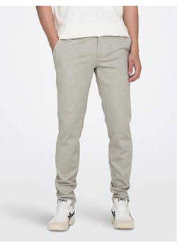 Only & Sons Chinosy Mark 22026326 Szary Slim Fit ze sklepu MODIVO w kategorii Spodnie męskie - zdjęcie 181044535
