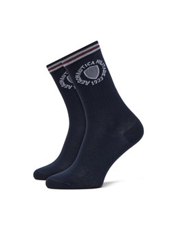 Aeronautica Militare Zestaw 2 par wysokich skarpet unisex 251CZ015DL561 Granatowy ze sklepu MODIVO w kategorii Skarpetki damskie - zdjęcie 181044566