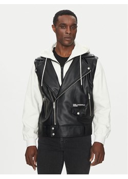 Karl Lagerfeld Jeans Kurtka przejściowa A1M15005 Czarny Regular Fit ze sklepu MODIVO w kategorii Kurtki męskie - zdjęcie 181044698