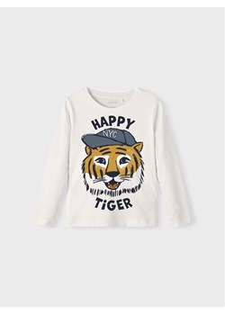 NAME IT Bluzka 13218862 Biały Regular Fit ze sklepu MODIVO w kategorii T-shirty chłopięce - zdjęcie 181044768