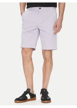 BOSS Szorty materiałowe Chino-Slim-Shorts 50536723 Fioletowy Regular Fit ze sklepu MODIVO w kategorii Spodenki męskie - zdjęcie 181044868