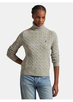 Polo Ralph Lauren Golf 211888686002 Szary Regular Fit ze sklepu MODIVO w kategorii Swetry damskie - zdjęcie 181044955