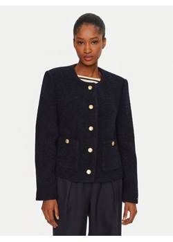 Tommy Hilfiger Kurtka przejściowa WW0WW44340 Granatowy Regular Fit ze sklepu MODIVO w kategorii Kurtki damskie - zdjęcie 181044956