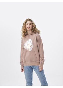 Sprandi Bluza SP22-BLD120 Brązowy Relaxed Fit ze sklepu MODIVO w kategorii Bluzy damskie - zdjęcie 181044967