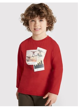 Mayoral Bluzka 4022 Czerwony Regular Fit ze sklepu MODIVO w kategorii T-shirty chłopięce - zdjęcie 181045007