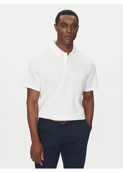 Michael Kors Polo CS552GZH5J Biały Regular Fit ze sklepu MODIVO w kategorii T-shirty męskie - zdjęcie 181045215