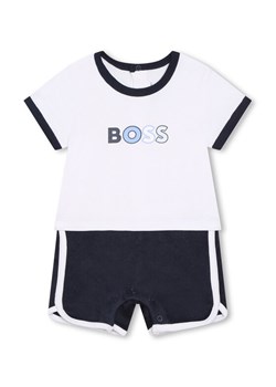 Boss Romper J94340 Granatowy Regular Fit ze sklepu MODIVO w kategorii Rampersy - zdjęcie 181045228